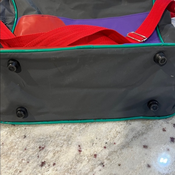 Vintage 90s Disney Magic Kingdom Club Gold Card Crossbody Shoulder Bag Vinyl - Picture 10 of 10